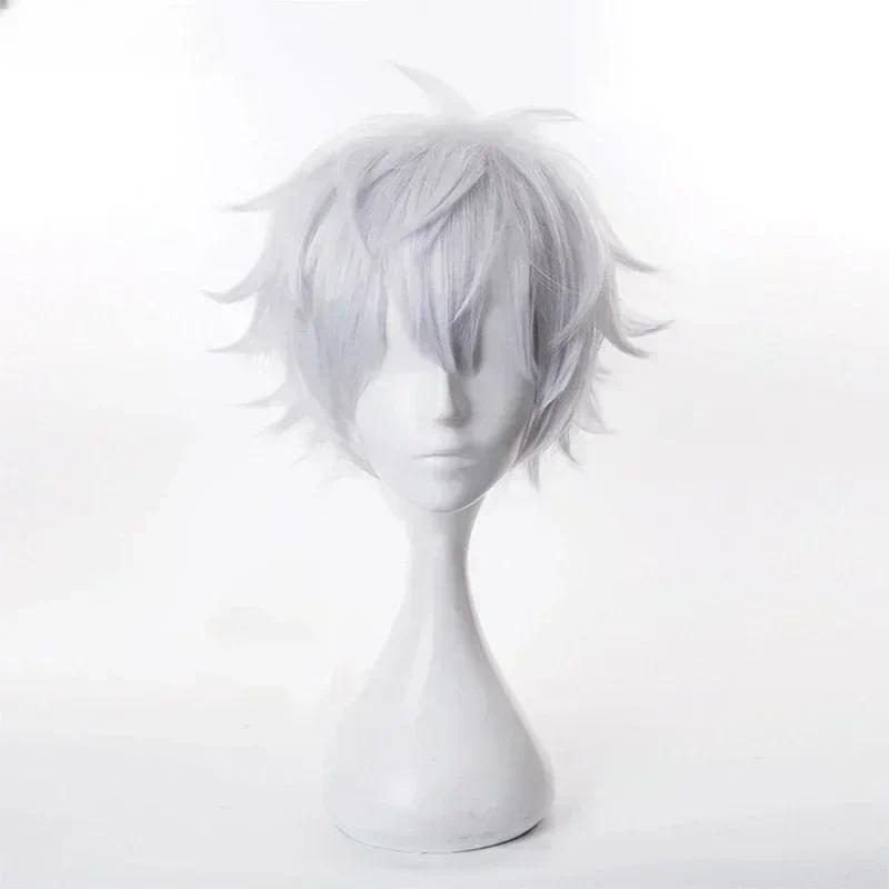 Anime Gojo Satoru Cosplay Uniform Jujutsu Kaisen Gojo Satoru Cosplay Costume High School Uniform Wig Suit Halloween Costumes