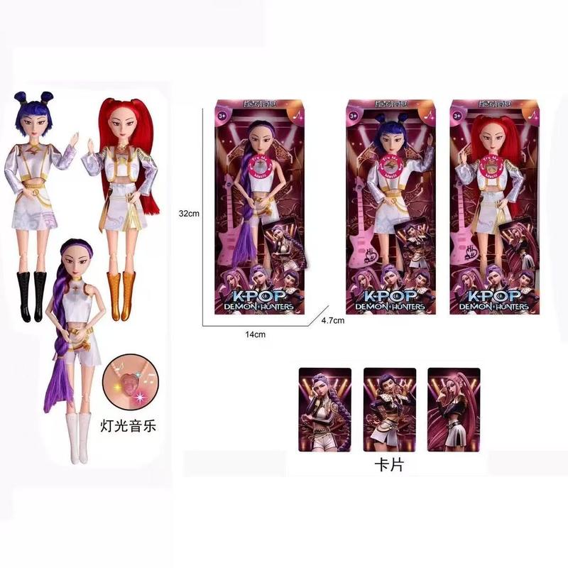 New Toy K-Pop Girl Group Doll Set, Theme Toy Festival Gift Set, Kids Playset, Perfect Holiday Present