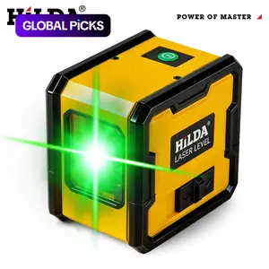Hilda Cross Line Laser Level Tool with Magnetic Base, Self-Leveling High Visibility Laser Marker, Professional Laser Measurement Tool for Indoor Decor & Renovation #GLOBAL PICKS