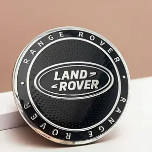 4pcs 6.2cm Anniversary Edition Wheel Center Caps for Land Rover, Suitable for Range Rover Sport, Star Pulse, Defender, Discovery 4 & 5