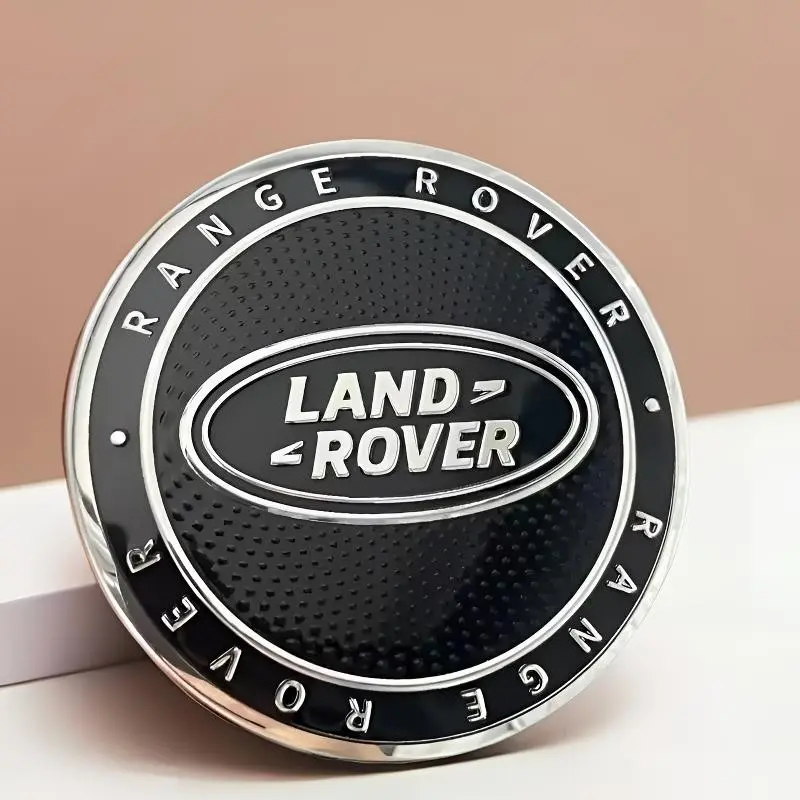 4pcs 6.2cm Anniversary Edition Wheel Center Caps for Land Rover, Suitable for Range Rover Sport, Star Pulse, Defender, Discovery 4 & 5