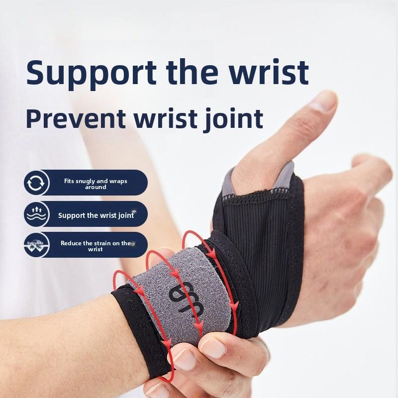 Sports Bracer Thin Strap Pressurized Stable Tendon Sheath Wrist Badminton Basketball Fitness Bracer