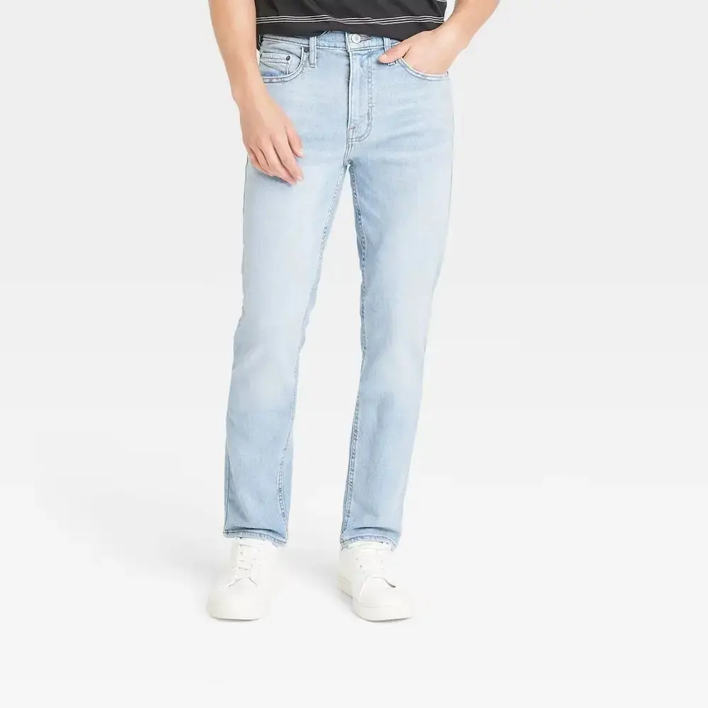 Goodfellow & Co Men's Mid Rise Slim Fit Leg Full Jeans Heavyweight