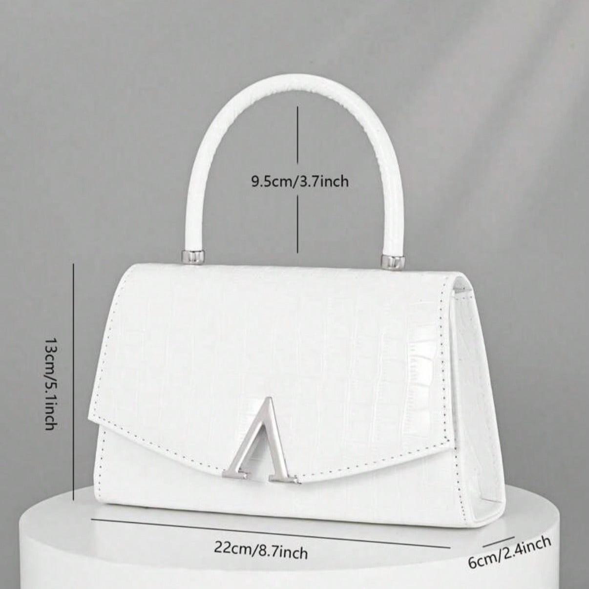 Metallic Glitter Clutch Bag, Formal Crocodile Pattern Leather Handbag Woman Purse, Crossbody Bag Shoulder Bag Perfect for Party, Wedding, Prom, Dinner/Banquet, Matching With Wedding Dress, Evening Gown, Party Dress, Prom Bag for Party