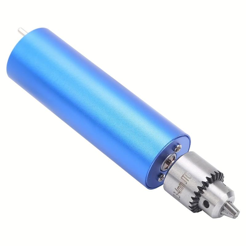 Compact & Lightweight Electric Hand Drill - Adjustable Micro Precision, Portable Woodworking Grinder with 0.3-4mm Bit Capacity, AC100-240V, Aluminum Alloy Body, US Plug