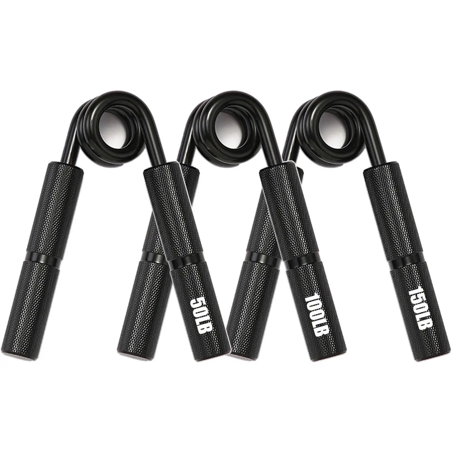 50LB-400LB Metal Hand Grip Strength Trainer Set