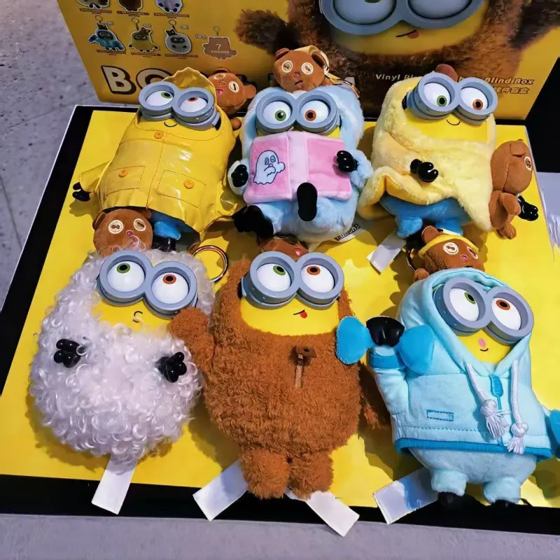 Minions "Best Friends" Series Plush Keychain