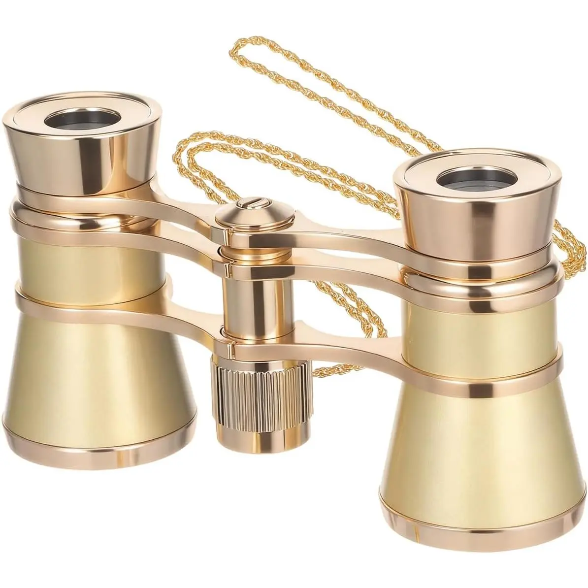 Opera Glasses for Women, 3X25 Mini Theater Binoculars with  Chain, Optical Lens Vision for Musical Concert, Equestrianism, Performance, Bird Watching, Outdoor Soccer