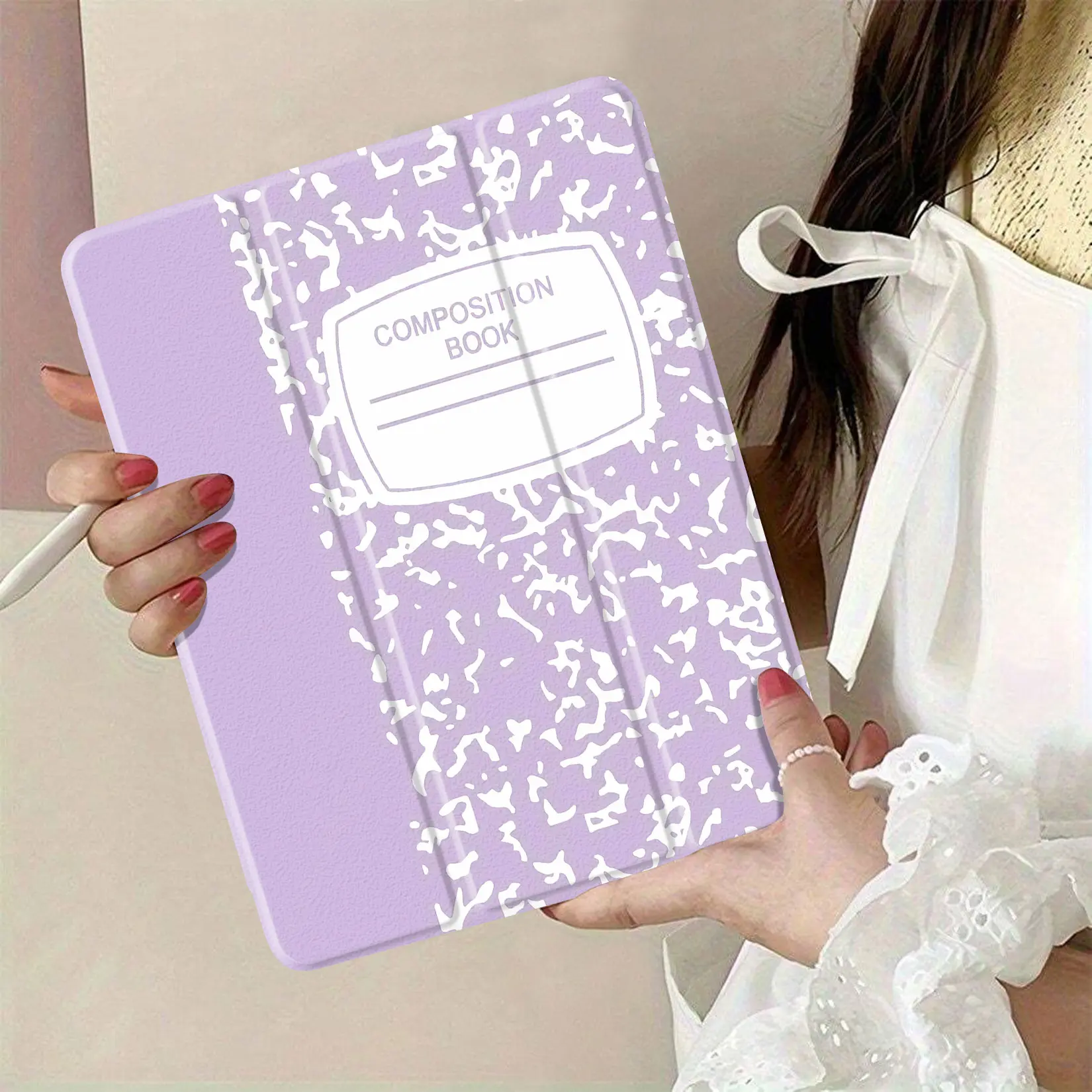 Stylish Panda Pattern TPU Tablet Cover for iPad Series - Auto Sleep-Wake Function, Phone & Electronics Accessory, Christmas Gift Idea for Loved Ones
