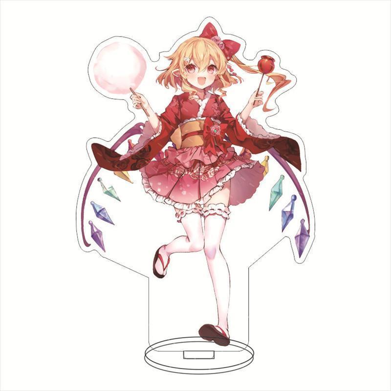 Charm Anime Fans Gifts Touhou Project 16cm Acrylic HD Figure Stand Model Kirisame Desk Decoration Collection Plate Series About