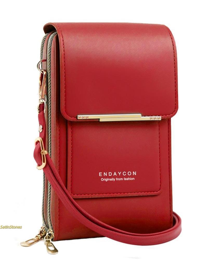 2026 Trendy & Minimalist: Elegant Women's Touchscreen Crossbody Phone Wallet — Multi-Card Slots & Coin Pocket Design | Adjustable Strap, Water-Resistant | A Must-Have for Shopping & Travel — Multiple Colors Available (Mother's Day Special)