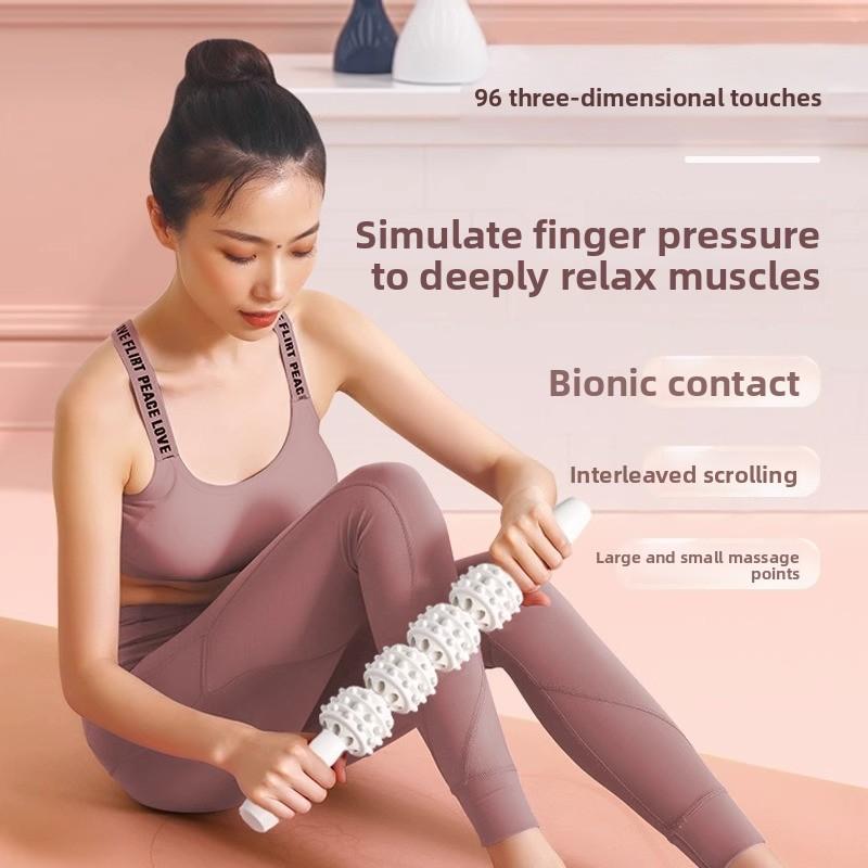 Mace Stick Massage Stick Roller Leg Massager Langya Stick Leg Roller Artifact Calf Muscle Relaxer