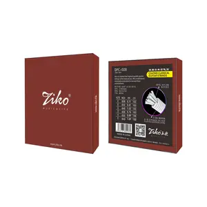 Ziko Dpc-028 Classical Guitar Strings, Opal Nylon + Silver Color Coating, One Size, High-Quality Acoustic Guitar Strings