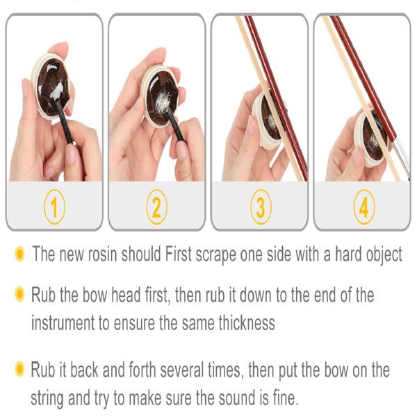 4/4 Violin Set for Adult Beginners and Students with Hard Case, Bow, Shoulder Rest, Rosin, Extra Strings, Pre Set Up Bridge
