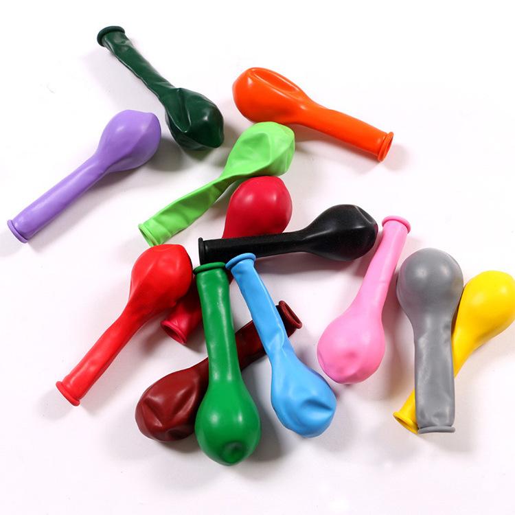 100Pcs A set of colorful birthday balloons, red, yellow, and blue latex balloons, wedding and birthday party decorations