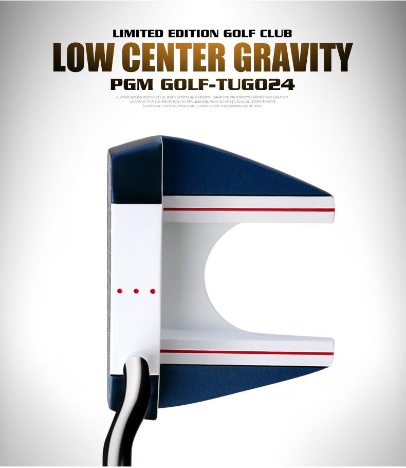 Golf Putter - Men's & Women's - Stainless Steel Stepless Shaft, Low Center of Gravity