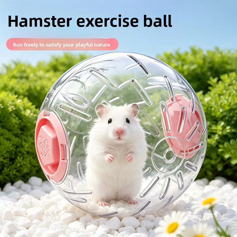 Hamster Exercise Ball for Pet Raising, Suitable for Golden Hamsters, Fancy Rats and Small Hamsters, Interactive Pet Supplies