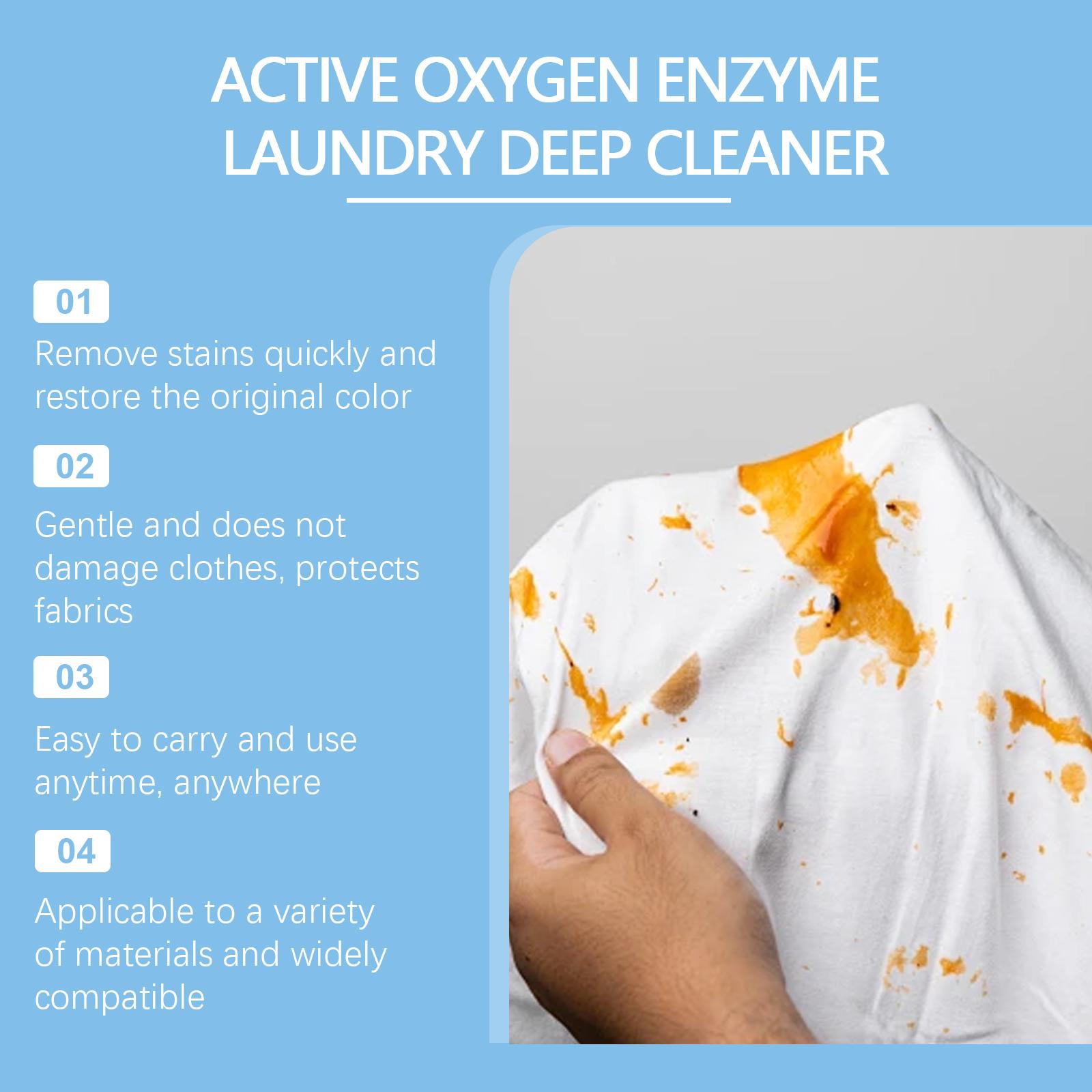 Laundry Cleaner for Clothes Gentle on Fabrics Removes Oil Stains Yellowing Daily Dry Clean Long Lasting Fresh Scent Fabric Care