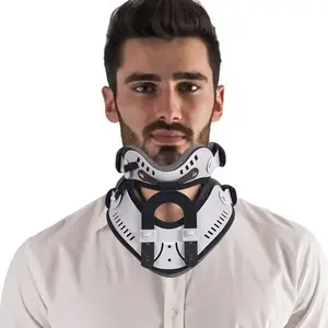 Adjustable Neck Brace for Pain Relief – Cervical Collar for Herniated Disc Recovery, Neck Support, and Home Care – One Size Fits Most for Men & Women