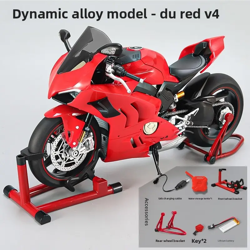Extra-large 1-7 Ducati - Red