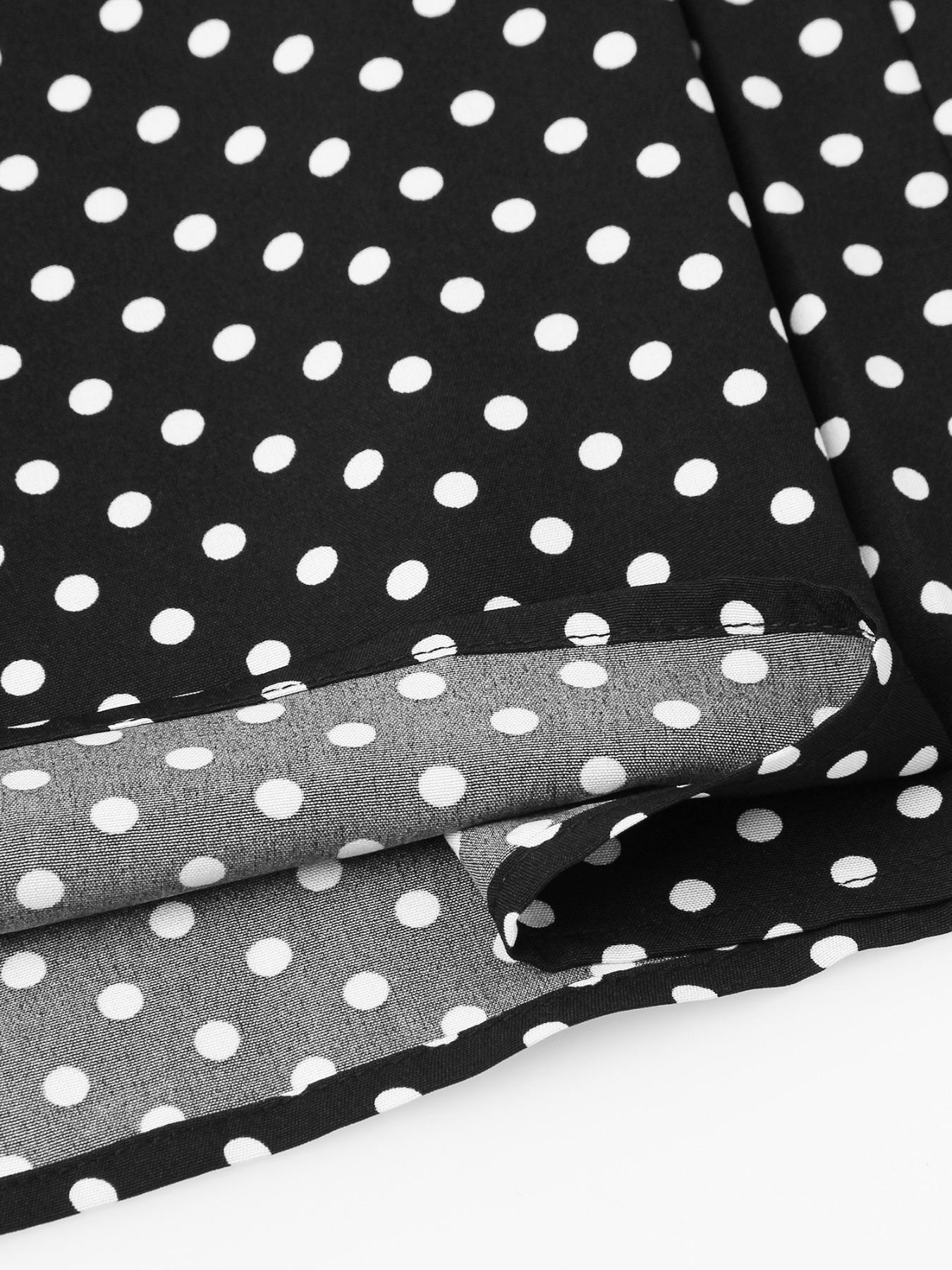 Women's Polka Dot Print Tie Shoulder Cami Dress, Fashion Casual Bohemian Sleeveless Long Dress for Daily Outdoor Wear, Women Dress for Summer, Casual Summer Chic Womenswear, Casual Elegant Dress