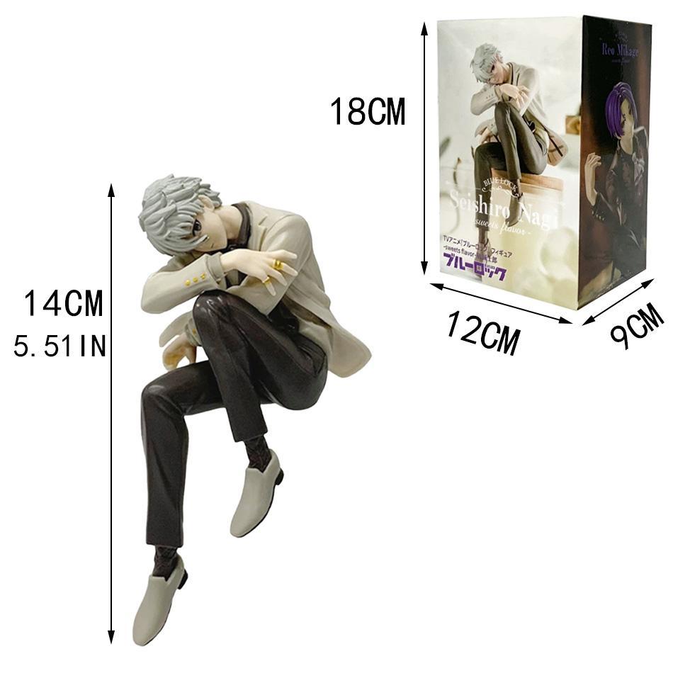 In Stock BLUE LOCK Nagi Seishiro Mikage Reo Rin Itoshi Isagi Yoichi Anime Action Figure Toys Collectible Model Christmas Gift