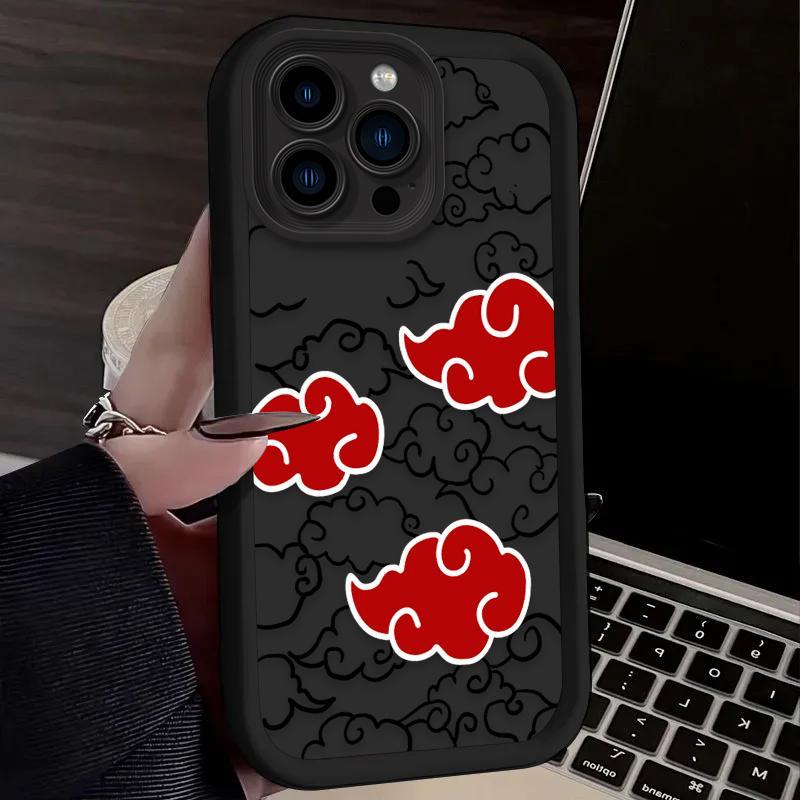 Anime N-NARUTOS Silicone Case For iPhone 17 16 15 14 13 12 11 Pro Max Plus Air Shockproof Cover
