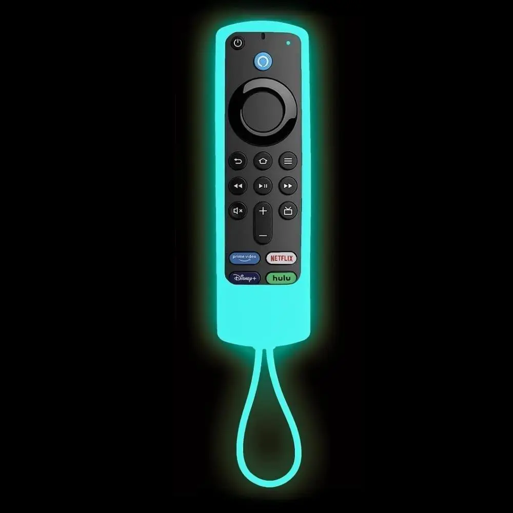 1 Piece Luminous Remote Cover, Silicone Luminous Remote Cover for Fire ...