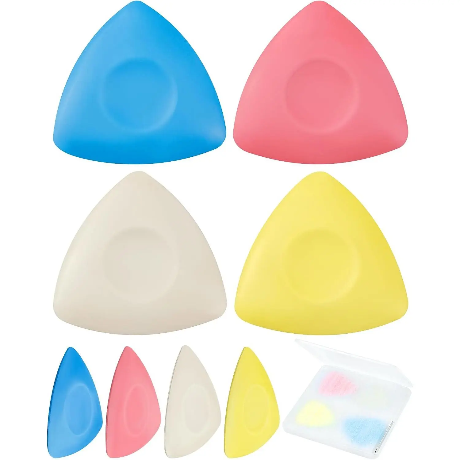 4Pcs Tailors Chalk, Triangle Sewing Chalk  Fabric, Fabric Markers  Quilting, Tailoring and DIY Crafts