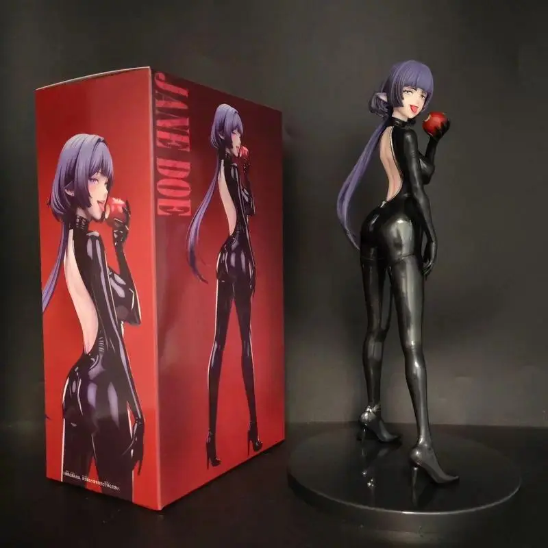 Anime Figure Zenless Zone Zero Jane Doe Purple Hair Pretty Girl Pvc Collectible Statue Desktop Decoration Collection Display