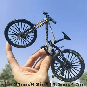 1:6 Scale Alloy Bicycle Diecast Mini Finger Bikes, 39a Simulation Collection, Ideal Gift for Boys, Durable & Detailed Design, Ideal For Display