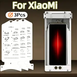 3-Pack Xiaomi Screen Protector, Ceramic Film, No Bubbles, Easy Installation, Compatible with Xiaomi 14pro/14ultra/15pro/15ultra/15s Pro