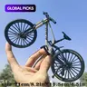 39/41 1:6 Scale Diecast Alloy Mini Finger Bicycle Model, Miniature Static Desktop Decoration, Collectible Gift for Boys, Simulation Ornament #GLOBAL PICKS