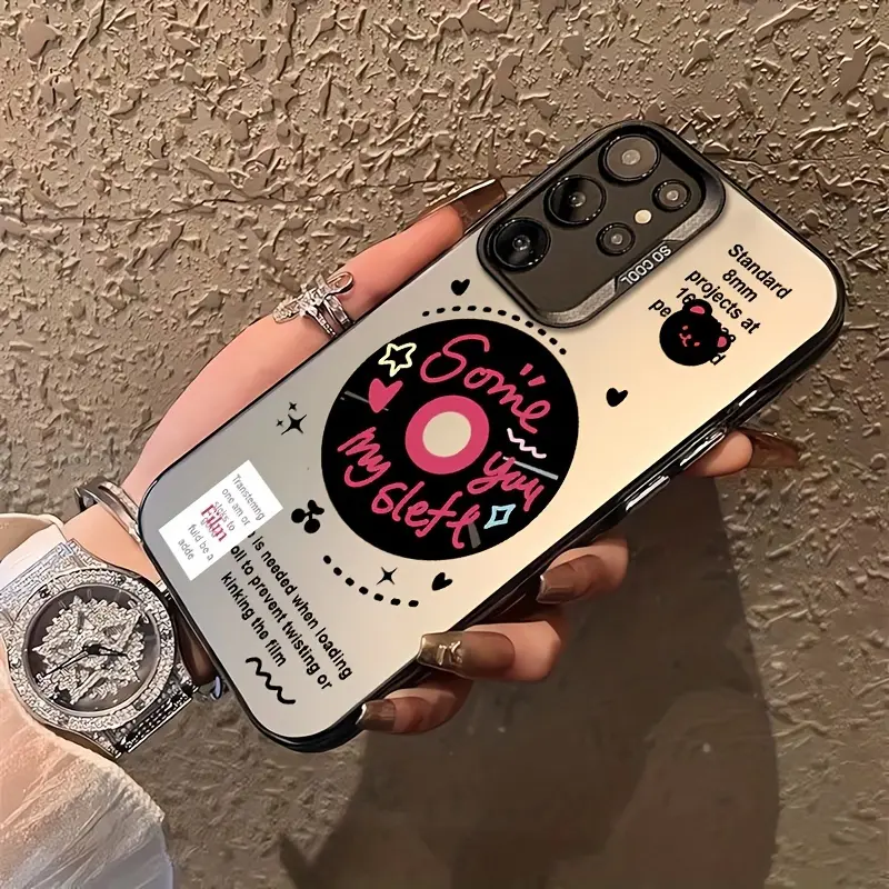 Music CD Fashion Premium Phone Case for Samsung Galaxy A03/A04/A04E/A05/A05S/A10/A10S/A11/A12/A13/A14/A15/A20/A21S/A22/A23/A24/A25/A30/A30S/A31/A32/A33/A34/A35/A50/A52/A53/A54/A55/A70/A71/A72/S10/S10+/S20/S20Ultra/S21/S21Fe/S22/S22Ultra/S23/S24 Fashion, P
