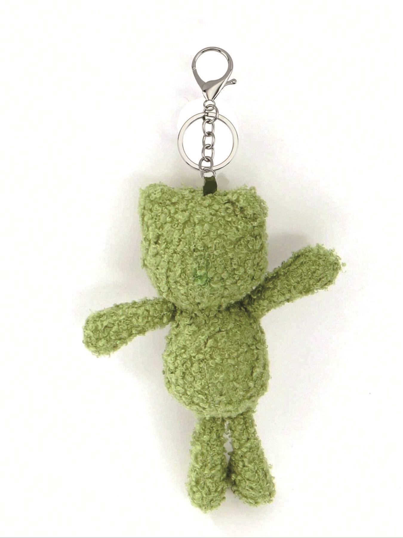 Cute Frog Design Keychain, Cute Animal Design Keychain for Women & Men, Fashion Accessories for Bag Decoration, Keychain For Bags