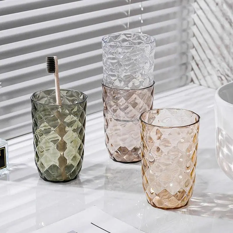 Brushing Toothpaste Cup Toothbrush Holder Cup Plastic Creative Simple Nordic Mug Toothbrush Cup Bathroom Home Decoration