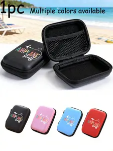 Multi-Functional Eva Hard Shell Storage Bag, Aircraft Parts Logo, Electronic Accessories Pack, Lightweight & Portable, Ideal for Travelers