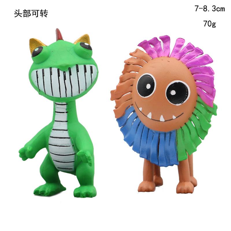 Nightmare Critters Chapter 4 Pianosaurus Doey Plush Yarnaby Toy Model Room Decoration Desktop Ornaments Birthdays Gifts Toys