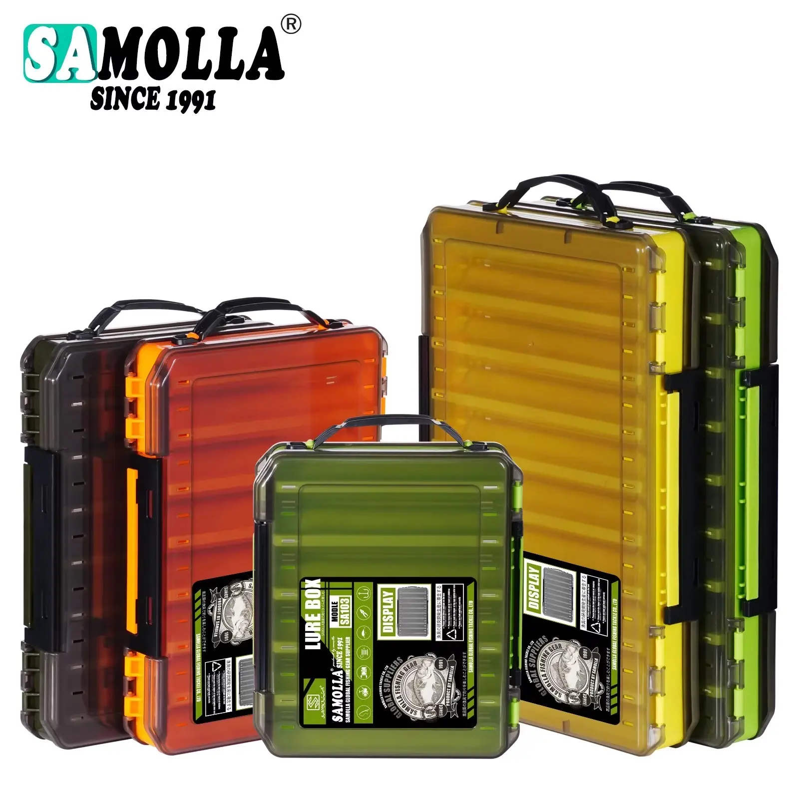 Large Capacity Fishing Gear Organizer Box, Fishing Tackle Box, Perfect for Hooks and Lures, Ideal Fish Bait Storage, Essential Angler Tool Kit