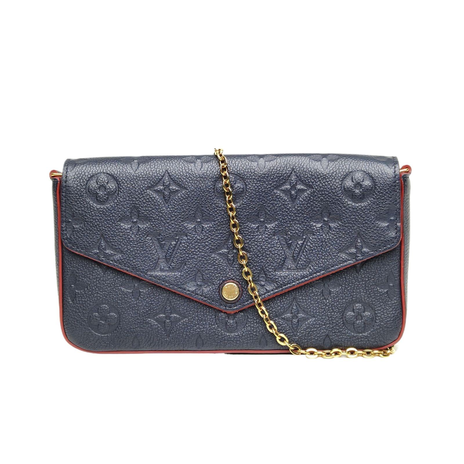 Pre-owned Louis Vuitton 【Alea】LOUIS VUITTON POCHETTE FELICIE Felice Pochette
