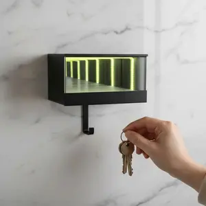 3D Printed Wall Mount Car Key Holder Funny Infinity Garage Keychain Car Key Storage Rack Car Key Hanger for Entryway
