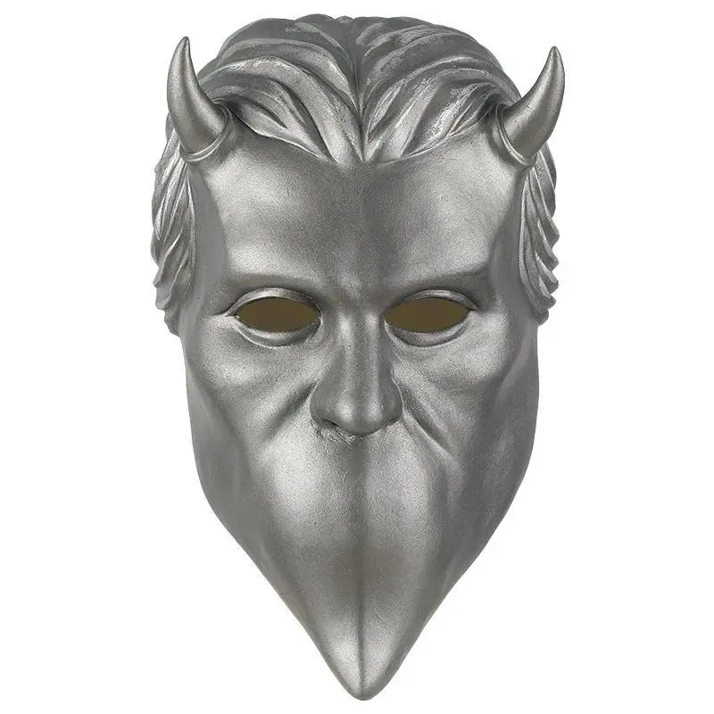 1PC Ghost band mask, latex material mask, precise perforation, role-playing props, Halloween mask