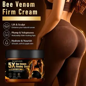SUMIFANG Bee Venom Firming Cream (120g) – Bee Venom Complex + Collagen + Retinol; firms, lifts, hydrates, and plumps; improves sagging and wrinkles; suitable for dull skin lacking elasticity.