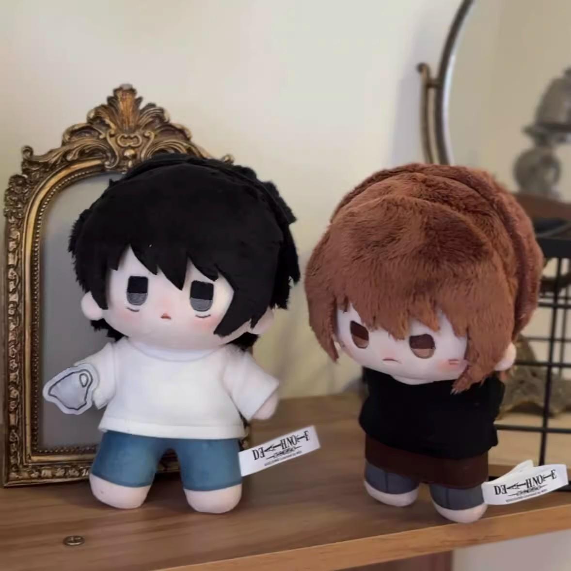 New Genuine Death Note Stuffed Plush Doll 15cm Plush Figure Death Note Anime Merchandise Keychain Pendant Ornament Gift Toy