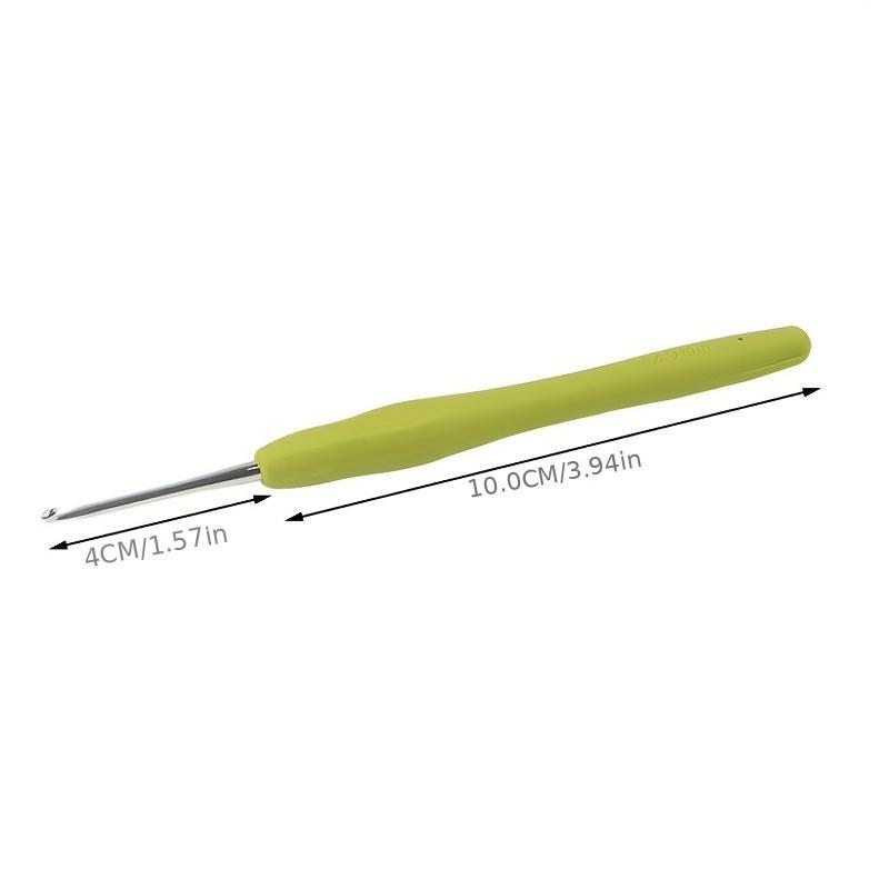 Crochet Hook Set, 9pcs Sturdy and Durable Crochet Tool Set with Soft Handle, Handmade DIY Crafts Crochet Hooks for Home Use