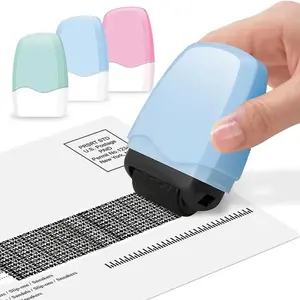 Identity Theft Protection Roller Stamp, Hide Sensitive Info, 1 Count, Confidential, Anti Theft, Privacy & Security, Office Supplies