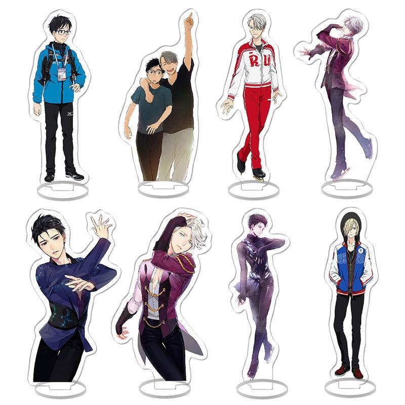 YURI!!! on ICE Anime Acrylic Stand Model Plate Decoration Desk Figure Display Friends Girls Gift Cartoon Peripheral Products
