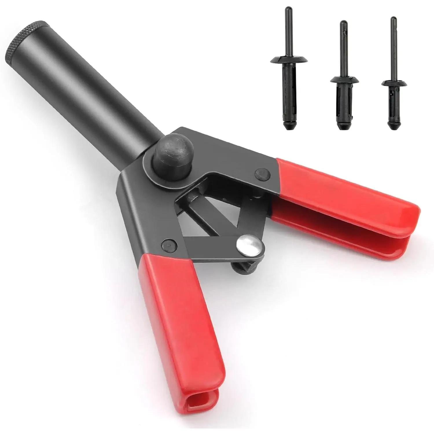 Rivet Gun Set with 3 Sizes Nylon Blind Rivets, 30 Pieces, Hand Riveter   Automotive and More