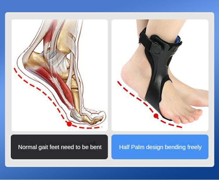 Drop Foot Brace Orthosis AFO AFOs Ankle Support With Comfortable Adjustable Buckle