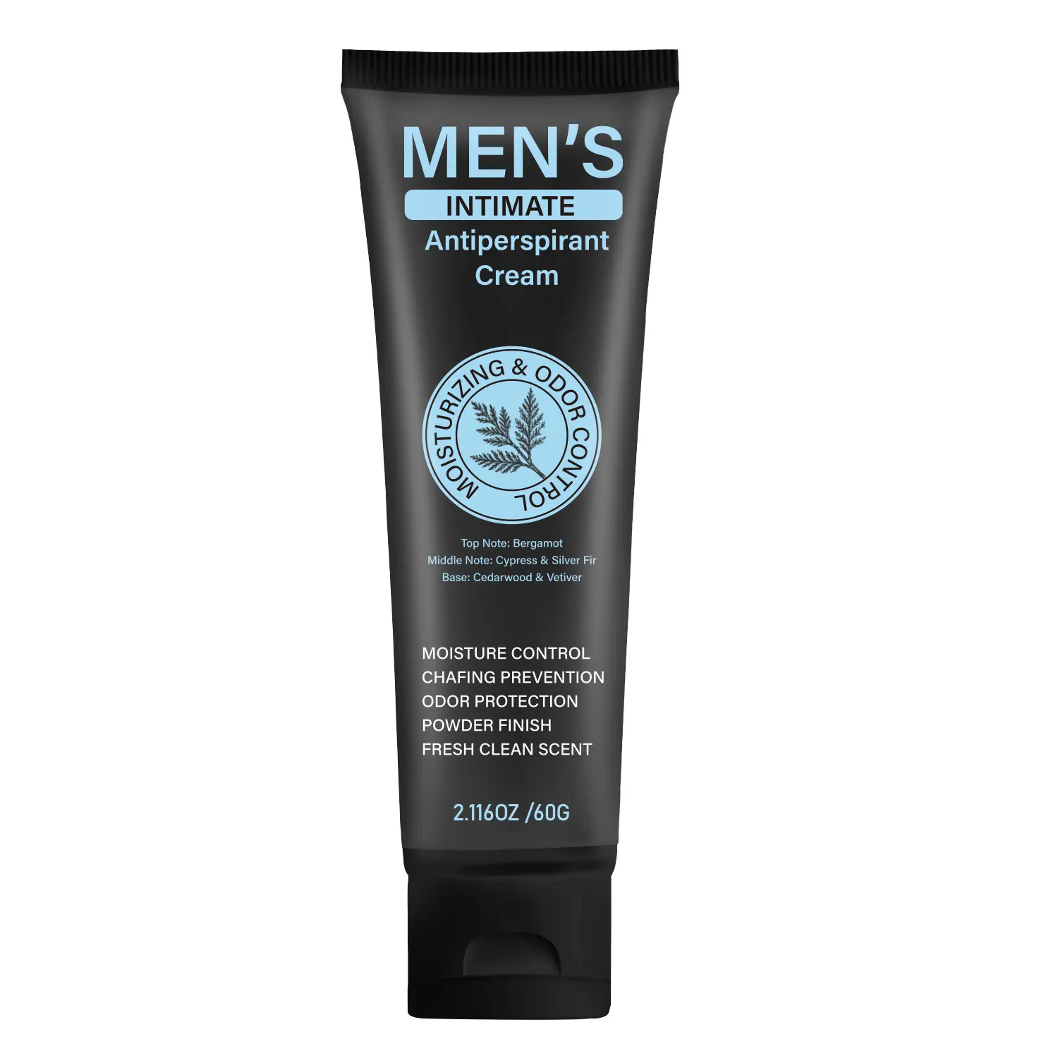 Deodorant Cream Stay Dry, Smell Fresh, Men's Hygiene Cream for Private Parts for Silky Feel | Moisture Control for Gentle Comfort Body Care